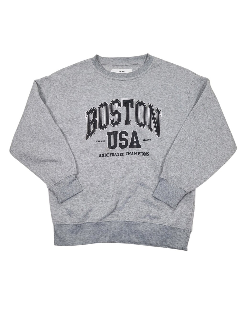 2/$20 Urban Kids Grey Boston Sweatshirt Top Streetwear Size: M Youth